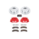 PowerStop KC5559-36 - Power Stop 2011 Chevrolet Silverado 2500 HD Front Z36 Truck & Tow Kit w/Cals