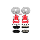 PowerStop KC5941 - Power Stop 2012 Ford Mustang Rear Z23 Evolution Sport Brake Kit w/Calipers