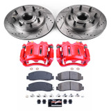PowerStop KC5588 - Power Stop 09-11 Ford F-250 Super Duty Front Z23 Evolution Kit w/Cals