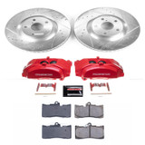 PowerStop KC5868 - Power Stop 09-11 Lexus GS350 Front Z23 Evolution Sport Brake Kit w/Calipers