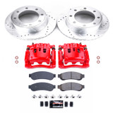 PowerStop KC5578 - Power Stop 10-13 Ford F-250 Super Duty Rear Z23 Evolution Kit w/Cals
