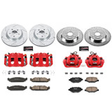 PowerStop KC5584 - Power Stop 11-19 Ford Explorer Front & Rear Z23 Evolution Sport Brake Kit w/Calipers