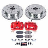 PowerStop KC5876 - Power Stop 07-12 Mazda CX-7 Rear Z23 Evolution Sport Brake Kit w/Calipers