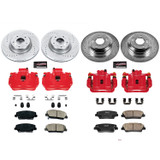 PowerStop KC6170 - Power Stop 10-16 Hyundai Genesis Coupe Front & Rear Z23 Evolution Sport Brake Kit w/Calipers