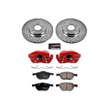 PowerStop KC5976A - Power Stop 13-18 Ford C-Max Front Z23 Evolution Sport Brake Kit w/Calipers