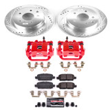 PowerStop KC6761A - Power Stop 11-19 Nissan Leaf Rear Z23 Evolution Sport Brake Kit w/Calipers