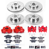 PowerStop KC6556A - Power Stop 13-19 Ford Fusion Front & Rear Z23 Evolution Sport Brake Kit w/Calipers PowerStop KC6556A - Power Stop 13-19 Ford Fusion Front & Rear Z23 Evolution Sport Brake Kit w/Calipers