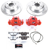 PowerStop KC6852-26 - Power Stop 13-18 BMW 320i xDrive Rear Z26 Street Warrior Brake Kit w/Calipers