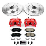 PowerStop KC7215 - Power Stop 14-17 Nissan Leaf Front Z23 Evolution Sport Brake Kit w/Calipers