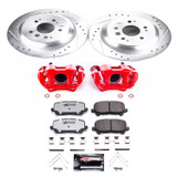 PowerStop KC7727-36 - Power Stop 16-17 Honda Pilot Rear Z36 Truck & Tow Brake Kit w/Calipers