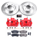 PowerStop KC788 - Power Stop 01-03 Mazda Protege Front Z23 Evolution Sport Brake Kit w/Calipers