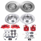 PowerStop KC889-26 - Power Stop 01-05 Audi Allroad Quattro Front and Rear Z26 Street Kit w/Cals