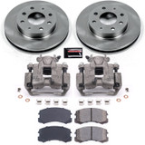 PowerStop KCOE1092 - Power Stop 02-07 Mitsubishi Lancer Front Autospecialty Brake Kit w/Calipers PowerStop KCOE1092 - Power Stop 02-07 Mitsubishi Lancer Front Autospecialty Brake Kit w/Calipers