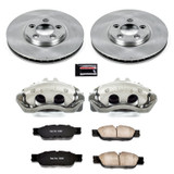 PowerStop KCOE1349 - Power Stop 2005 Jaguar S-Type Front Autospecialty Brake Kit w/Calipers