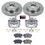 PowerStop KCOE1306A - Power Stop 94-99 Ford Mustang Rear Autospecialty Brake Kit w/Calipers