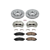 PowerStop KCOE142 - Power Stop 09-12 Suzuki Equator Front Autospecialty Kit w/Cals
