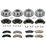 PowerStop KCOE1906A - Power Stop 00-05 Ford Excursion Front & Rear Autospecialty Kit w/Cals PowerStop KCOE1906A - Power Stop 00-05 Ford Excursion Front & Rear Autospecialty Kit w/Cals