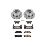 PowerStop KCOE1798 - Power Stop 07-10 Ford F-350 Super Duty Rear Autospecialty Kit w/Cals