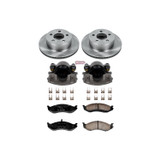 PowerStop KCOE2152 - Power Stop 99-01 Jeep Cherokee Front Autospecialty Brake Kit w/Calipers