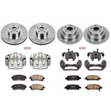 PowerStop KCOE2371 - Power Stop 02-03 Subaru Impreza Front & Rear Autospecialty Brake Kit w/Calipers PowerStop KCOE2371 - Power Stop 02-03 Subaru Impreza Front & Rear Autospecialty Brake Kit w/Calipers