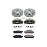 PowerStop KCOE1946A - Power Stop 06-08 Lincoln Mark LT Front Autospecialty Kit w/Cals
