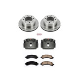 PowerStop KCOE2044 - Power Stop 09-13 GMC Savana 3500 Rear Autospecialty Kit w/Cals