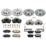 PowerStop KCOE2385 - Power Stop 06-11 Honda Civic Front & Rear Autospecialty Brake Kit w/Calipers