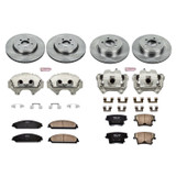 PowerStop KCOE2853 - Power Stop 05-11 Chrysler 300 Front & Rear Autospecialty Kit w/Cals