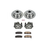 PowerStop KCOE448 - Power Stop 93-96 Subaru Impreza Rear Autospecialty Brake Kit w/Calipers