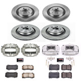 PowerStop KCOE4023 - Power Stop 08-20 Dodge Challenger Front & Rear Autospecialty Kit w/Cals