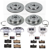 PowerStop KCOE4462 - Power Stop 01-06 Lexus LS430 Front & Rear Autospecialty Brake Kit w/Calipers