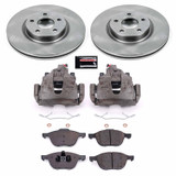 PowerStop KCOE4575A - Power Stop 2017 Ford Escape Front Autospecialty Brake Kit w/Calipers