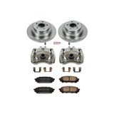 PowerStop KCOE447 - Power Stop 05-06 Saab 9-2X Rear Autospecialty Brake Kit w/Calipers