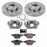 PowerStop KCOE4677 - Power Stop 08-10 BMW 328i Front Autospecialty Brake Kit w/Calipers