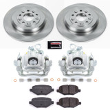 PowerStop KCOE4744C - Power Stop 11-15 Ford Edge Rear Autospecialty Brake Kit w/Calipers