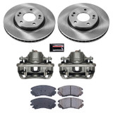 PowerStop KCOE5913 - Power Stop 10-11 Kia Soul Front Autospecialty Brake Kit w/Calipers PowerStop KCOE5913 - Power Stop 10-11 Kia Soul Front Autospecialty Brake Kit w/Calipers