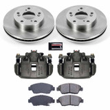 PowerStop KCOE6317 - Power Stop 13-15 Acura ILX Front Autospecialty Brake Kit w/Calipers