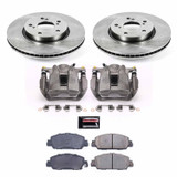 PowerStop KCOE6515A - Power Stop 13-18 Honda Accord Front Autospecialty Brake Kit w/Calipers
