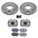 PowerStop KCOE6308 - Power Stop 1999 Suzuki Grand Vitara Front Autospecialty Brake Kit w/Calipers