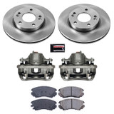 PowerStop KCOE6309 - Power Stop 10-11 Kia Soul Front Autospecialty Brake Kit w/Calipers PowerStop KCOE6309 - Power Stop 10-11 Kia Soul Front Autospecialty Brake Kit w/Calipers