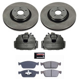 PowerStop KCOE7146 - Power Stop 13-14 Ford Focus Front Autospecialty Kit w/Cals
