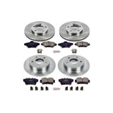 PowerStop KOE1300 - Power Stop 94-98 Ford Mustang Front & Rear Autospecialty Brake Kit