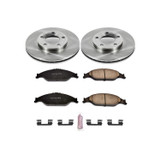 PowerStop KOE1301 - Power Stop 99-04 Ford Mustang Front Autospecialty Brake Kit