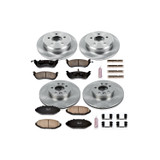 PowerStop KOE1336 - Power Stop 98-02 Ford Crown Victoria Front & Rear Autospecialty Brake Kit