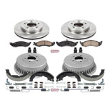 PowerStop KOE15131DK - Power Stop 93-02 Mercury Villager Front & Rear Autospecialty Brake Kit