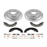 PowerStop KOE15397DK - Power Stop 06-11 Honda Civic Coupe Rear Autospecialty Drum Kit