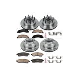 PowerStop KOE1892 - Power Stop 99-01 Ford F-250 Super Duty Front & Rear Autospecialty Brake Kit