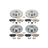 PowerStop KOE200 - Power Stop 06-12 Ford Fusion Front & Rear Autospecialty Brake Kit