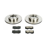PowerStop KOE2324 - Power Stop 01-07 Toyota Sequoia Front Autospecialty Brake Kit