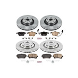 PowerStop KOE4013 - Power Stop 05-11 Audi A6 Quattro Front & Rear Autospecialty Brake Kit